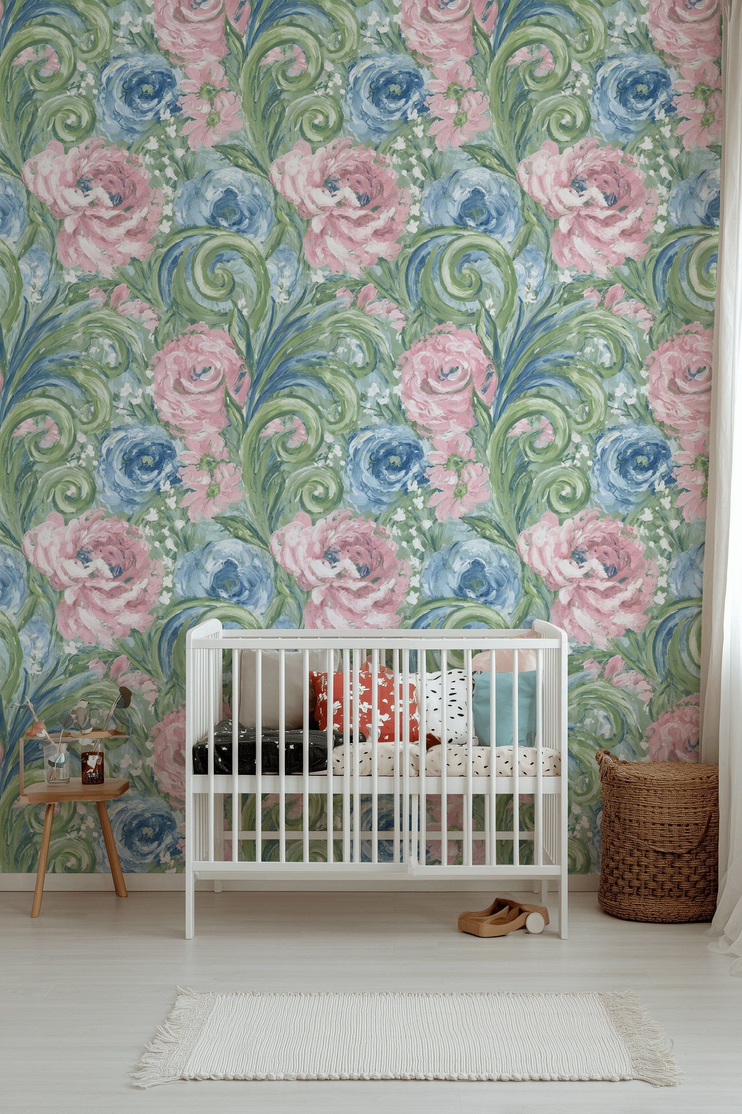 Floral Wallpaper Removable Botanical Roll