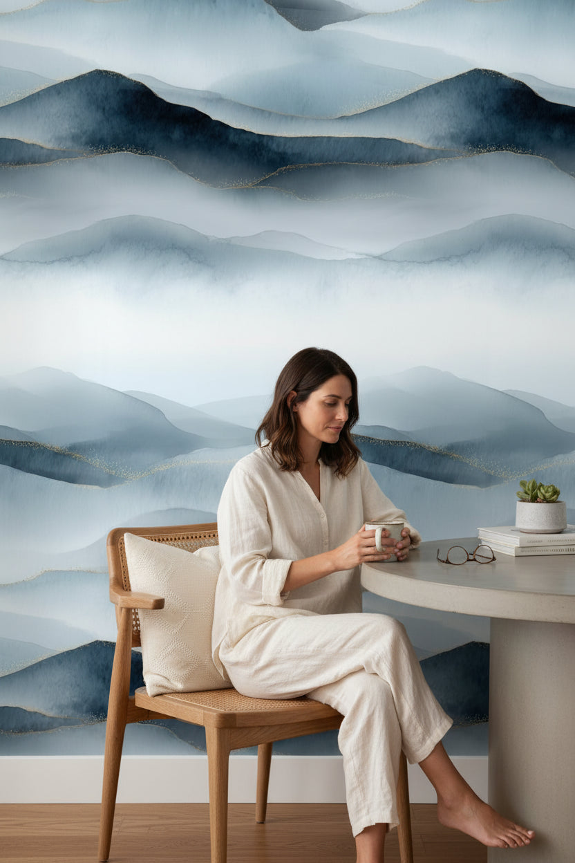 Abstract Wallpaper Landscape Elegant Decorative Mural