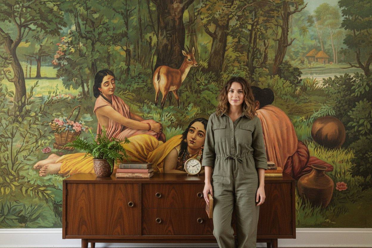 Forest Wallpaper Traditional Nature Wall Mural