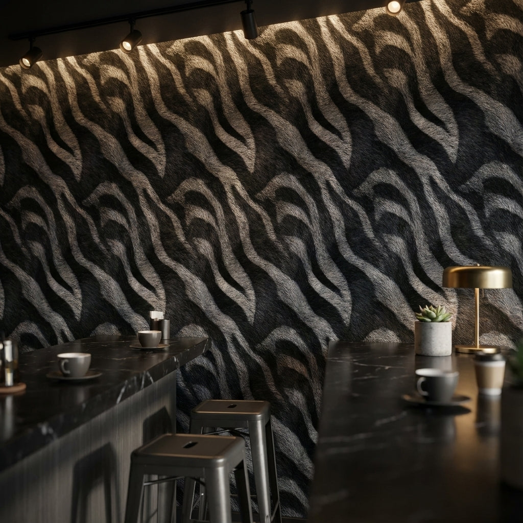 Animal Print Wallpaper Modern Bold Decorative Mural
