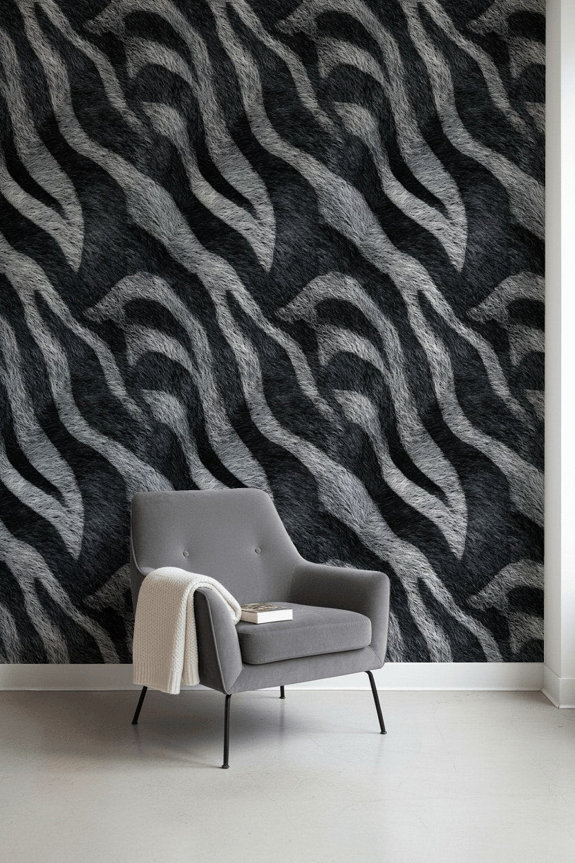 Animal Print Wallpaper Modern Bold Decorative Mural