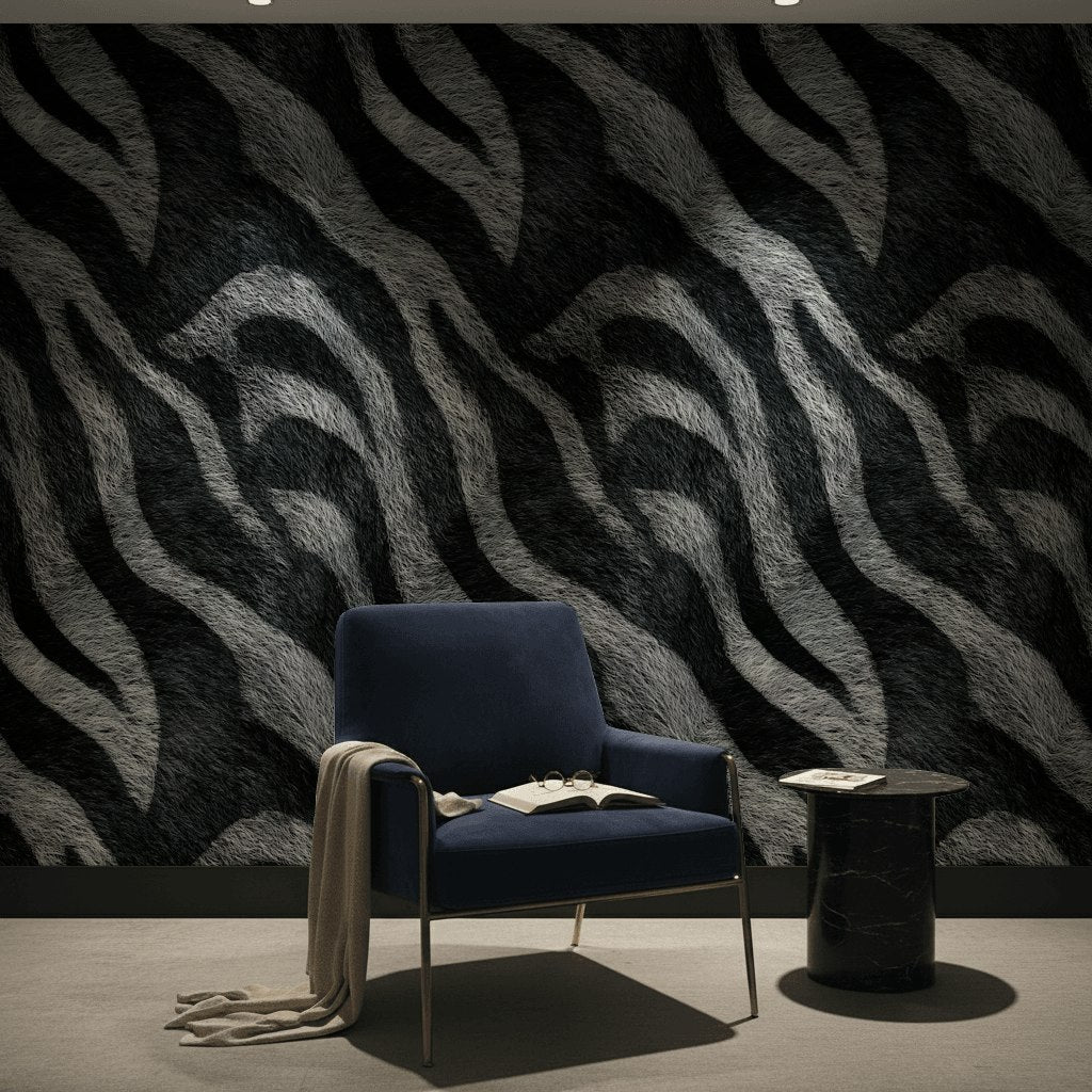 Animal Print Wallpaper Modern Bold Decorative Mural