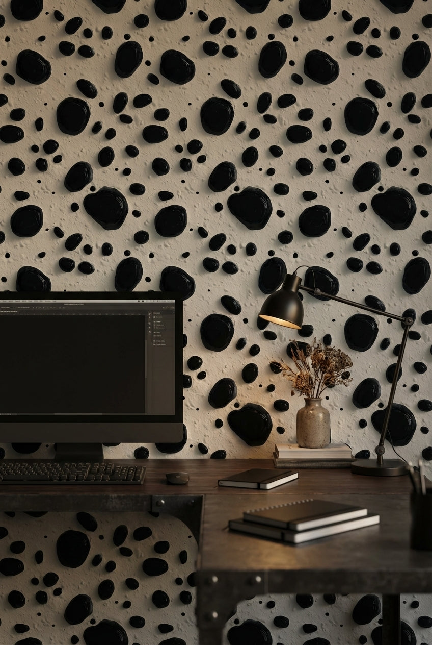 White Background Wallpaper Modern Removable Abstract Wall Mural