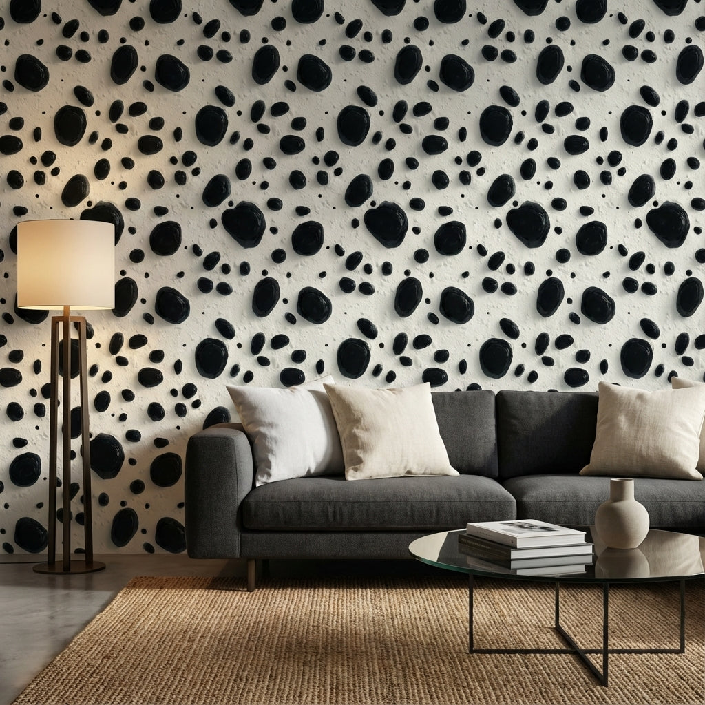 White Background Wallpaper Modern Removable Abstract Wall Mural