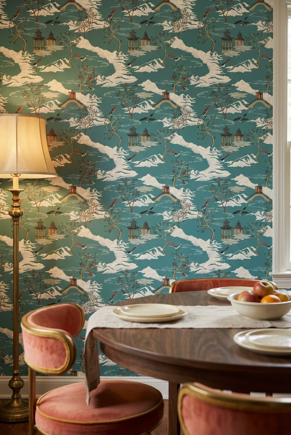 Scenic Landscape Wallpaper Mountain Wall Mural