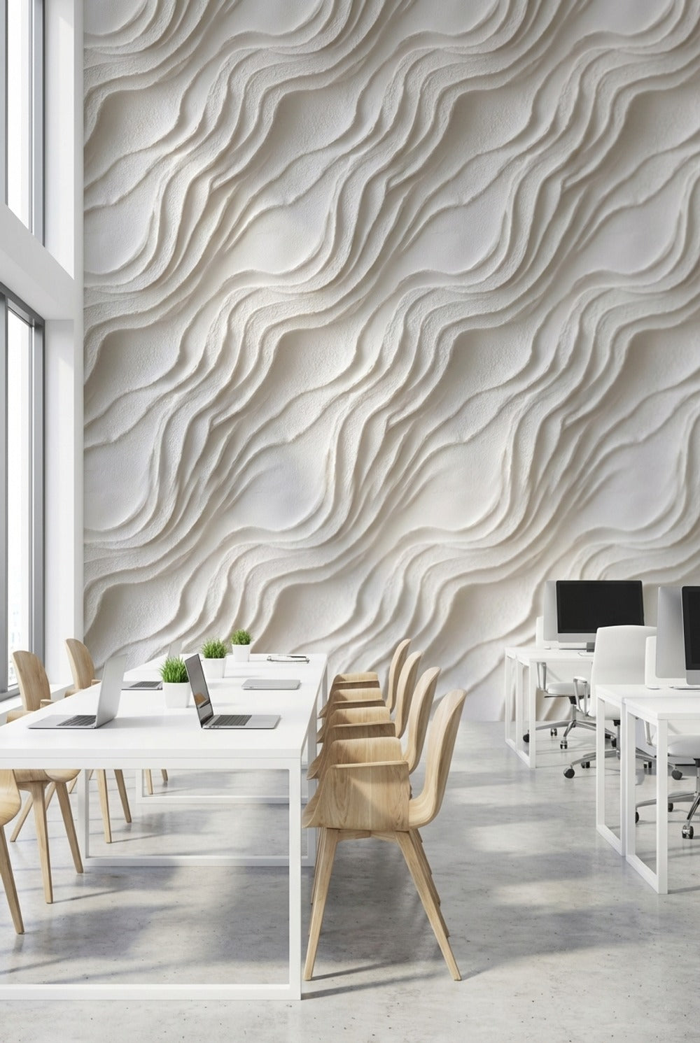 Abstract Wallpaper Modern Textured Decorative Mural