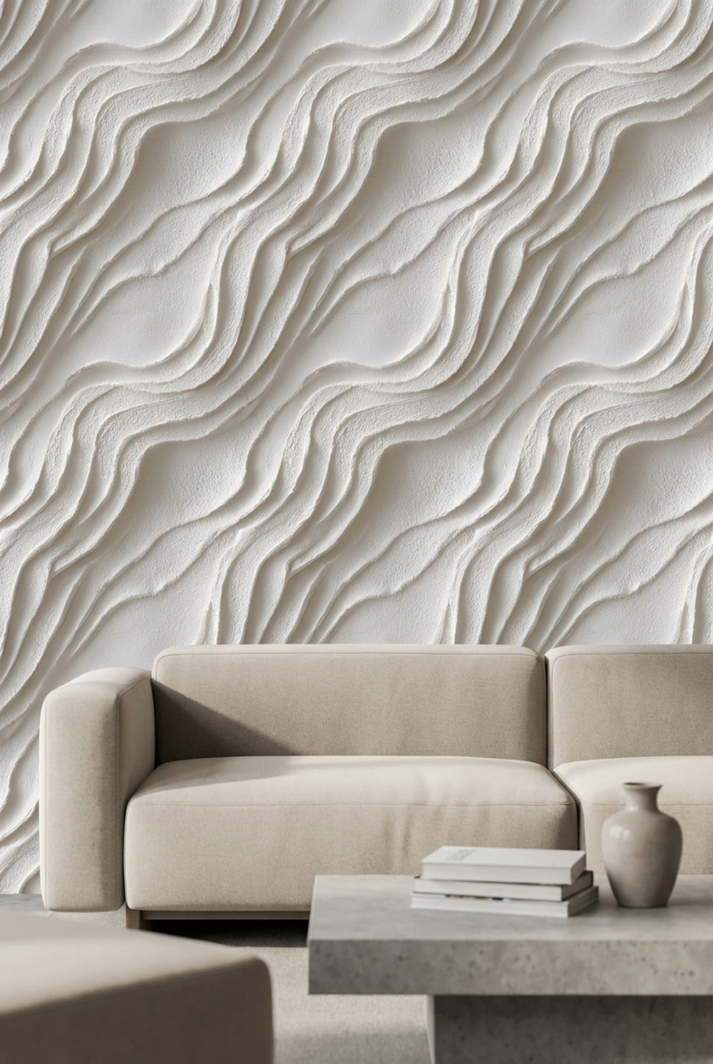 Abstract Wallpaper Modern Textured Decorative Mural