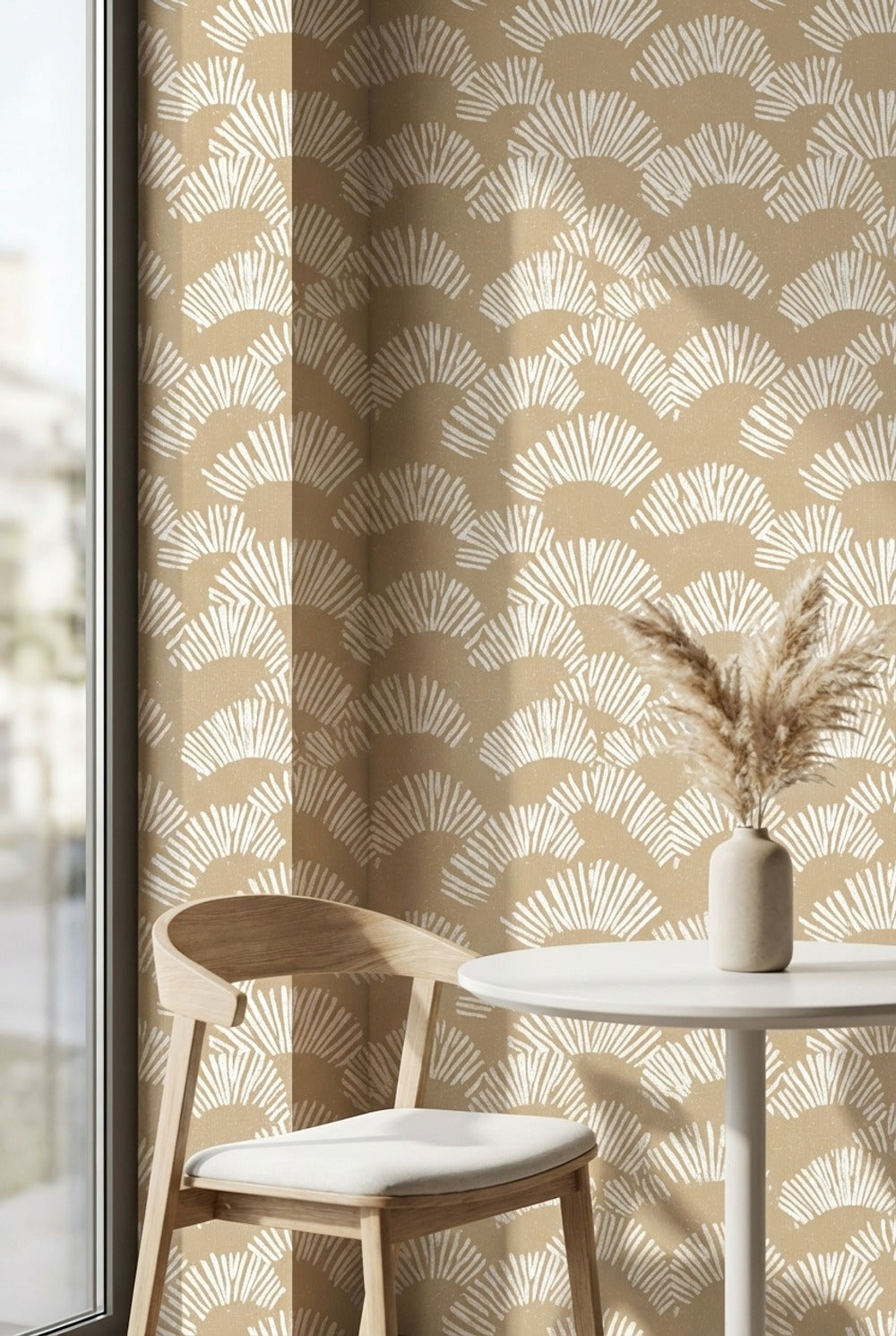Geometric Wallpaper Abstract Contemporary Wall Decor