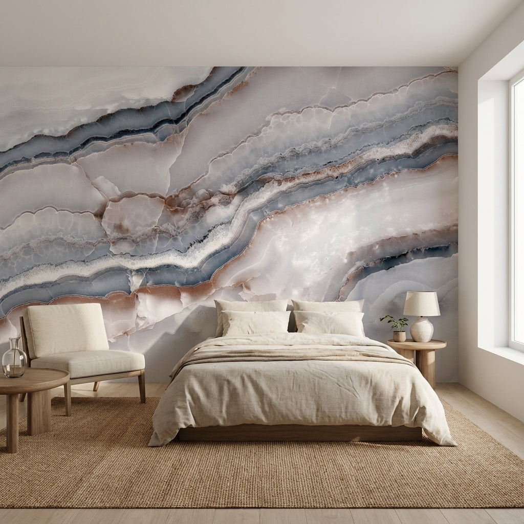 Marble Wallpaper Elegant Removable Stone Wall Mural