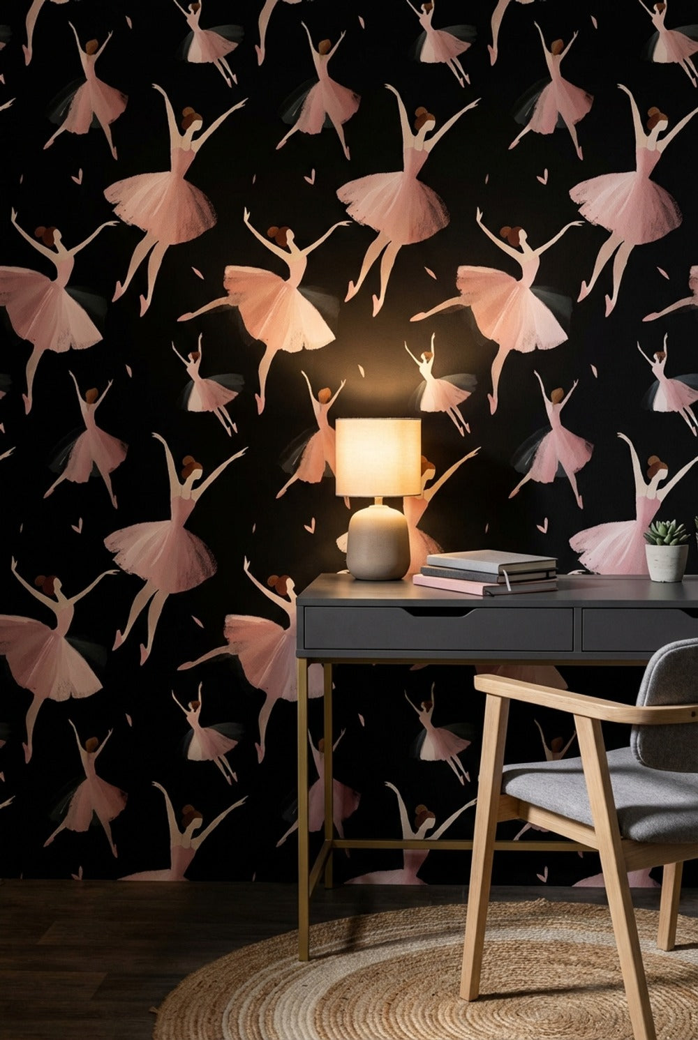 Ballet Wallpaper Tutu Ballerina Decorative Mural