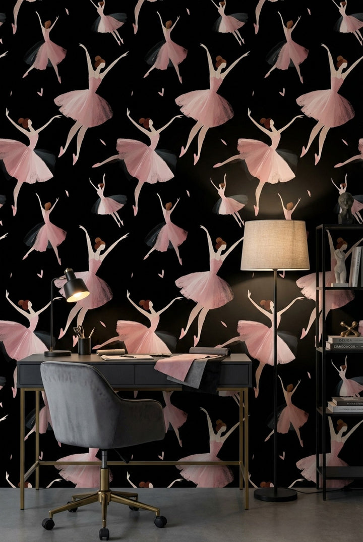 Ballet Wallpaper Tutu Ballerina Decorative Mural