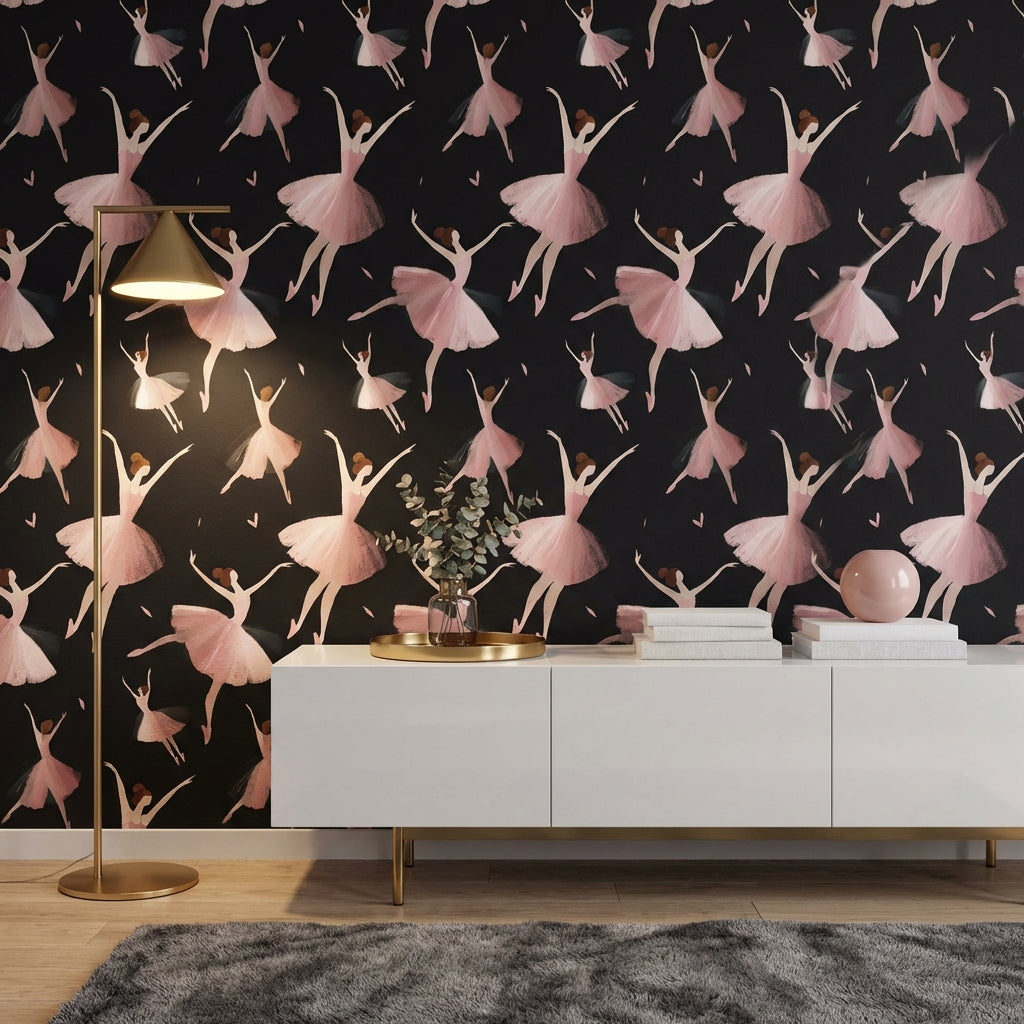 Ballet Wallpaper Tutu Ballerina Decorative Mural