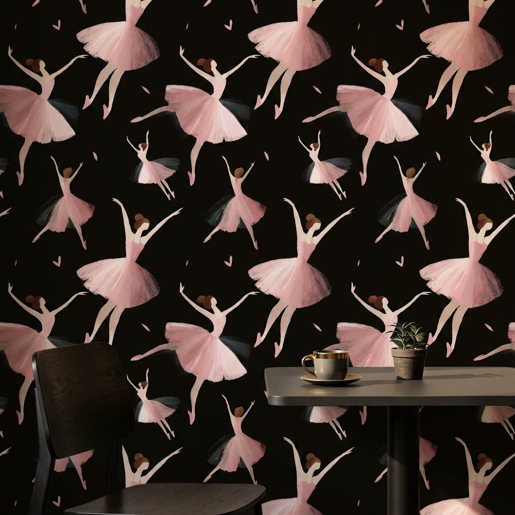 Ballet Wallpaper Tutu Ballerina Decorative Mural