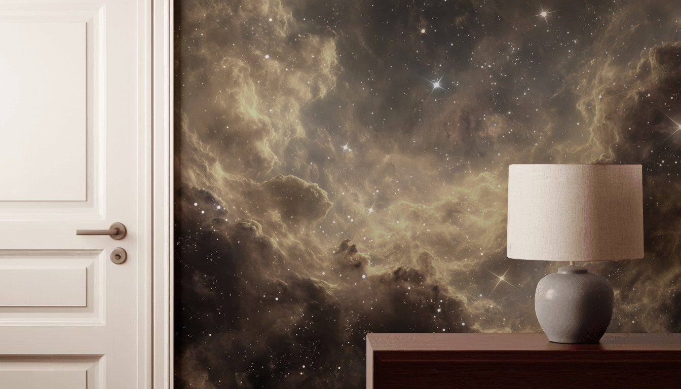 Nebula Cosmic Wallpaper Stars Removable Space Wall Decor