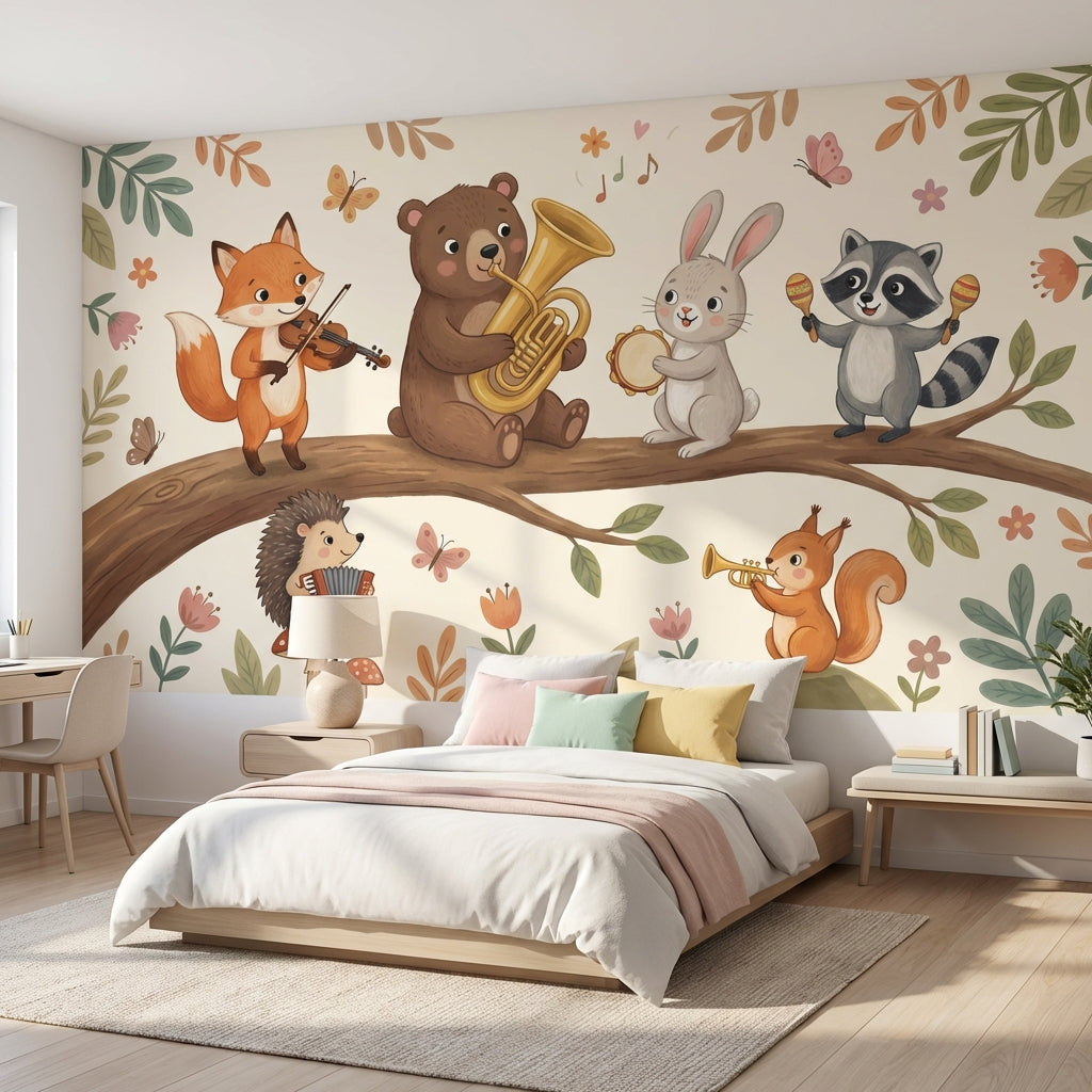 Animals Wallpaper Music Nature Wall Mural