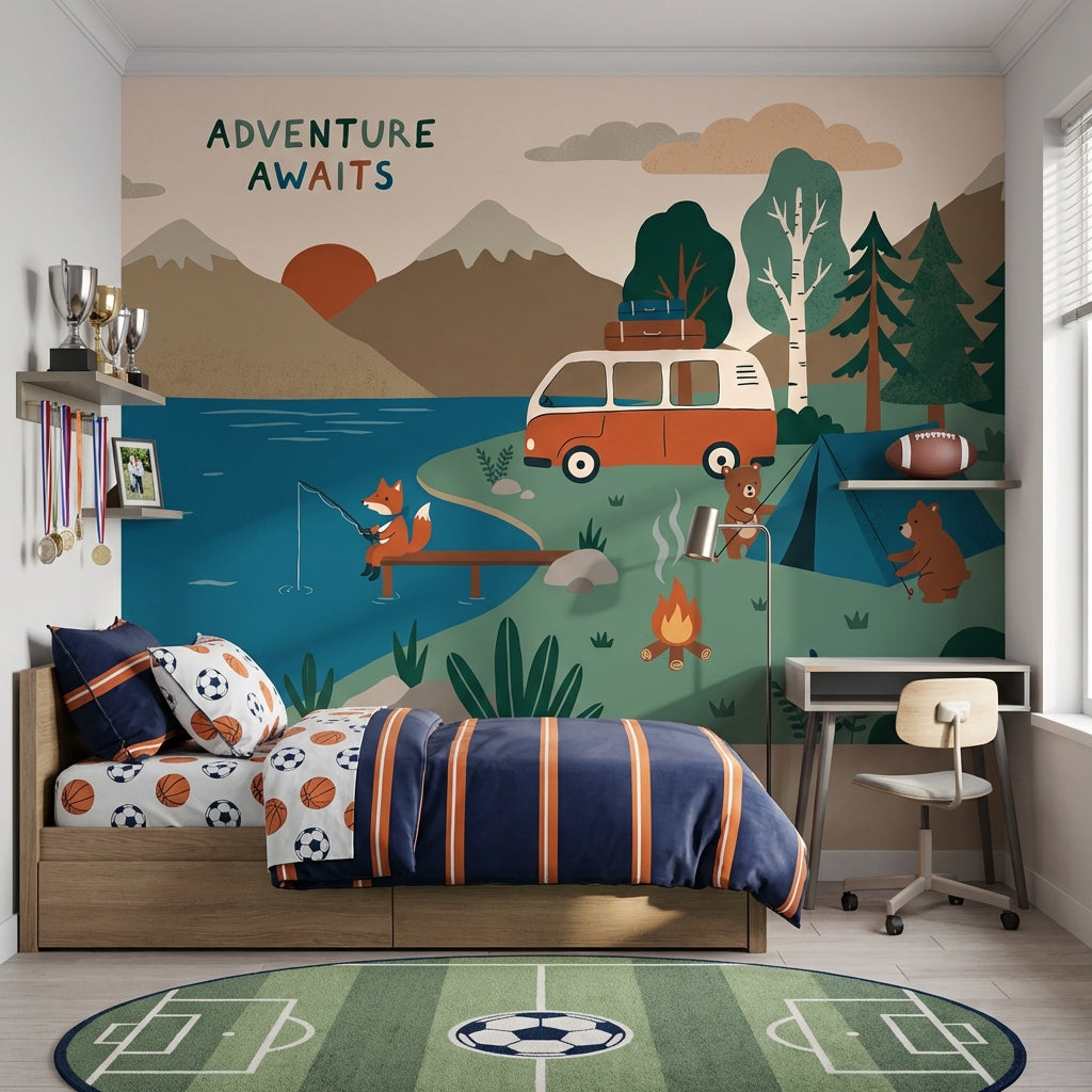 Retro Orange Wallpaper Orange Orange Wall Mural