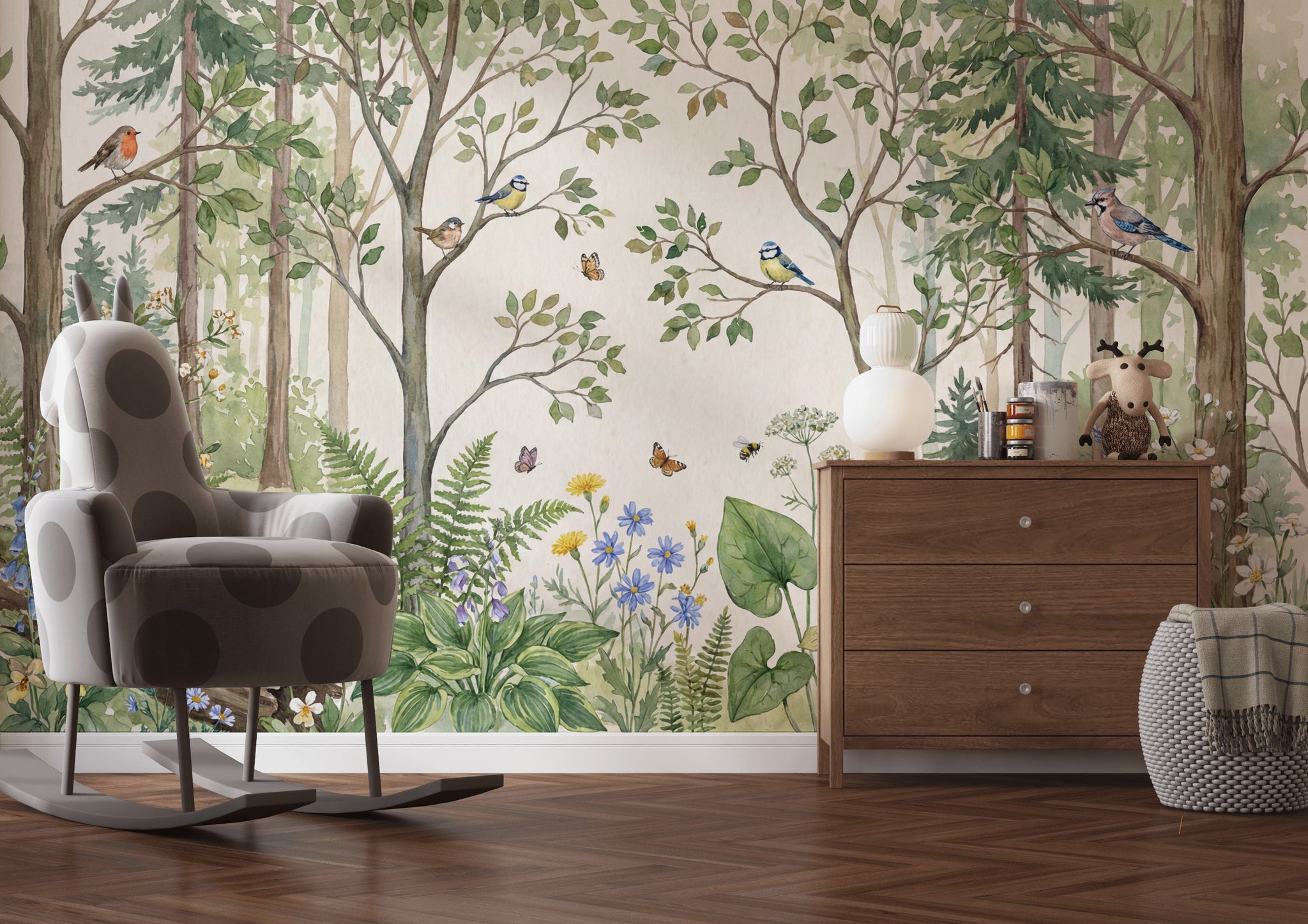 Meadow Flowers Wallpaper Wildflower Meadow Botanical Wall Mural