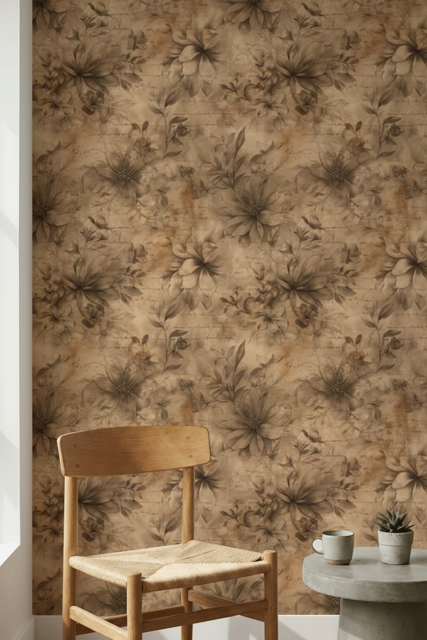 Paper Texture Wallpaper Aged Paper Parchment Decorative Mural