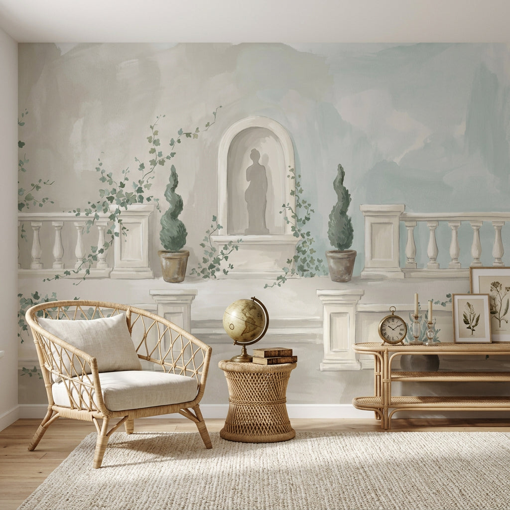 Walls Wallpaper Balcony Terrace Removable Wall Decor
