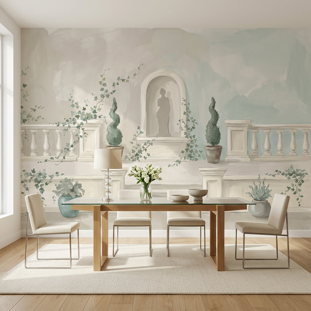 Walls Wallpaper Balcony Terrace Removable Wall Decor