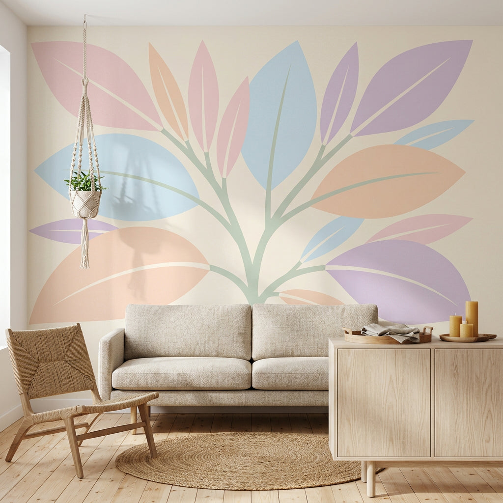 White Background Wallpaper Neutral Backdrop Removable Minimalist Wall Decor