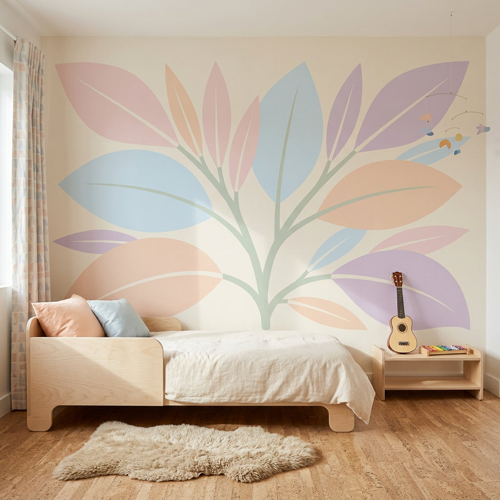 White Background Wallpaper Neutral Backdrop Removable Minimalist Wall Decor