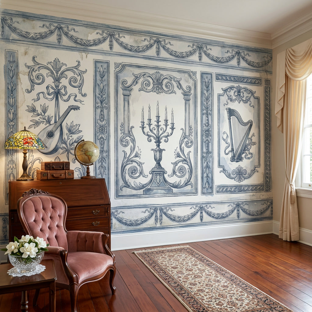 White Background Wallpaper Paper Texture Removable Wall Decor
