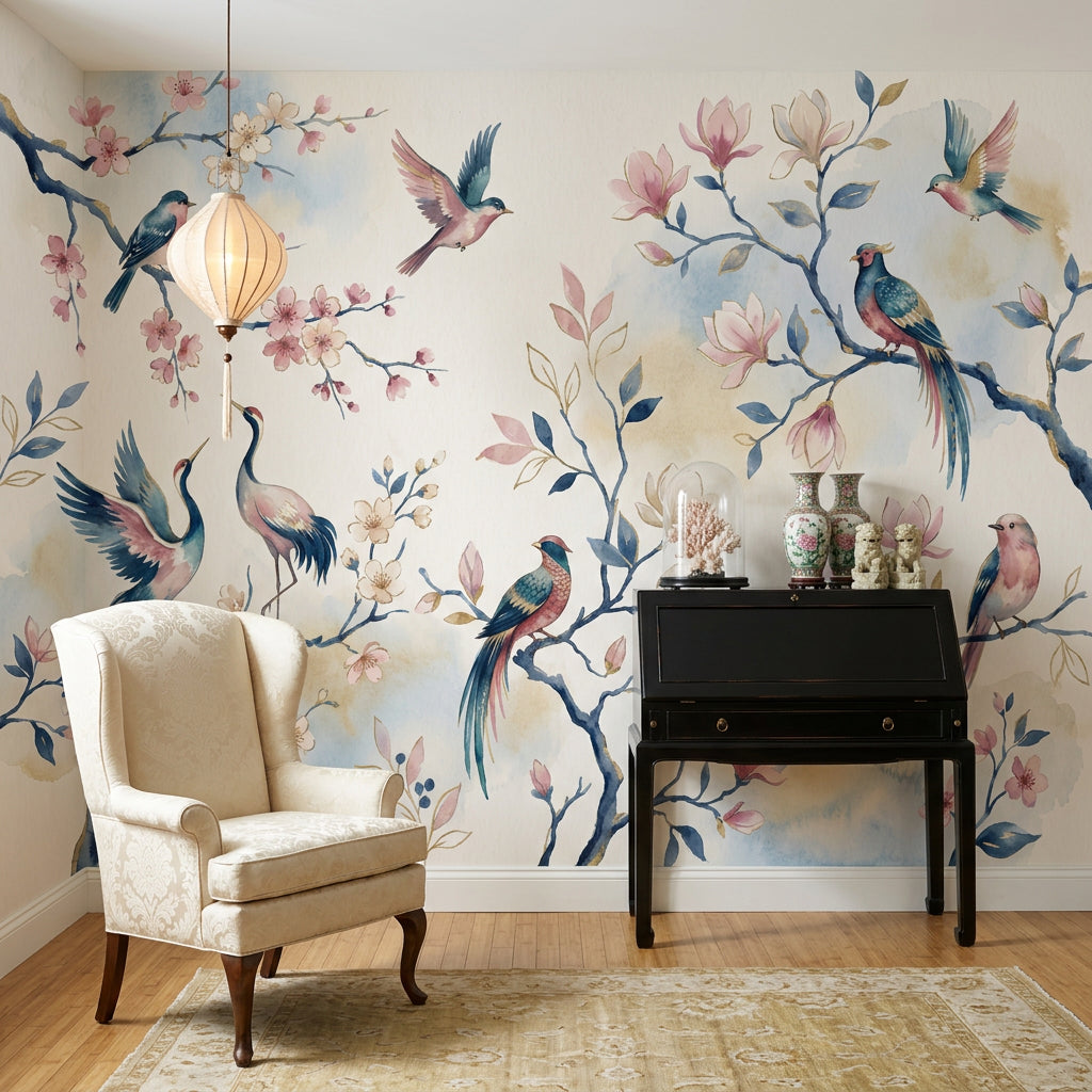 White Background Wallpaper Off White Ivory Removable Wall Decor