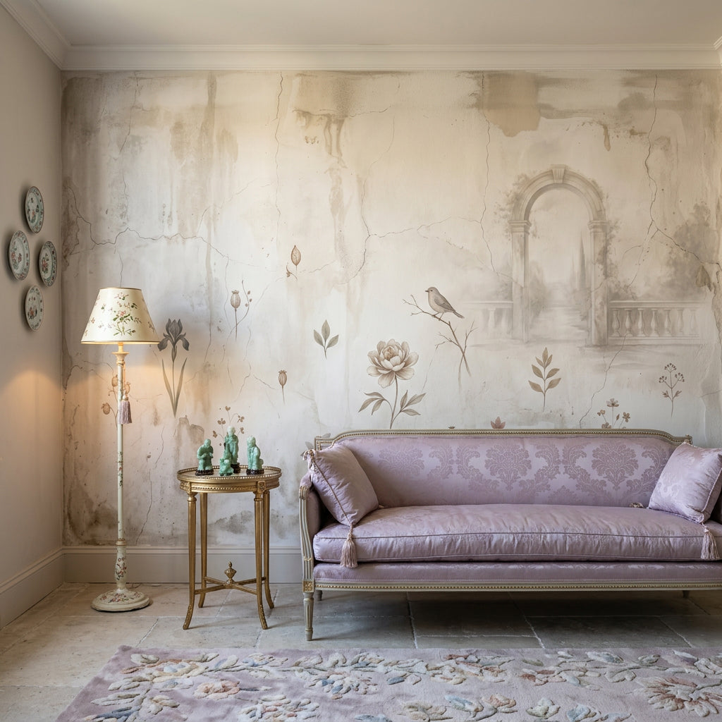 Muted Green Wallpaper Sage Green Olive Green Removable Wall Decor