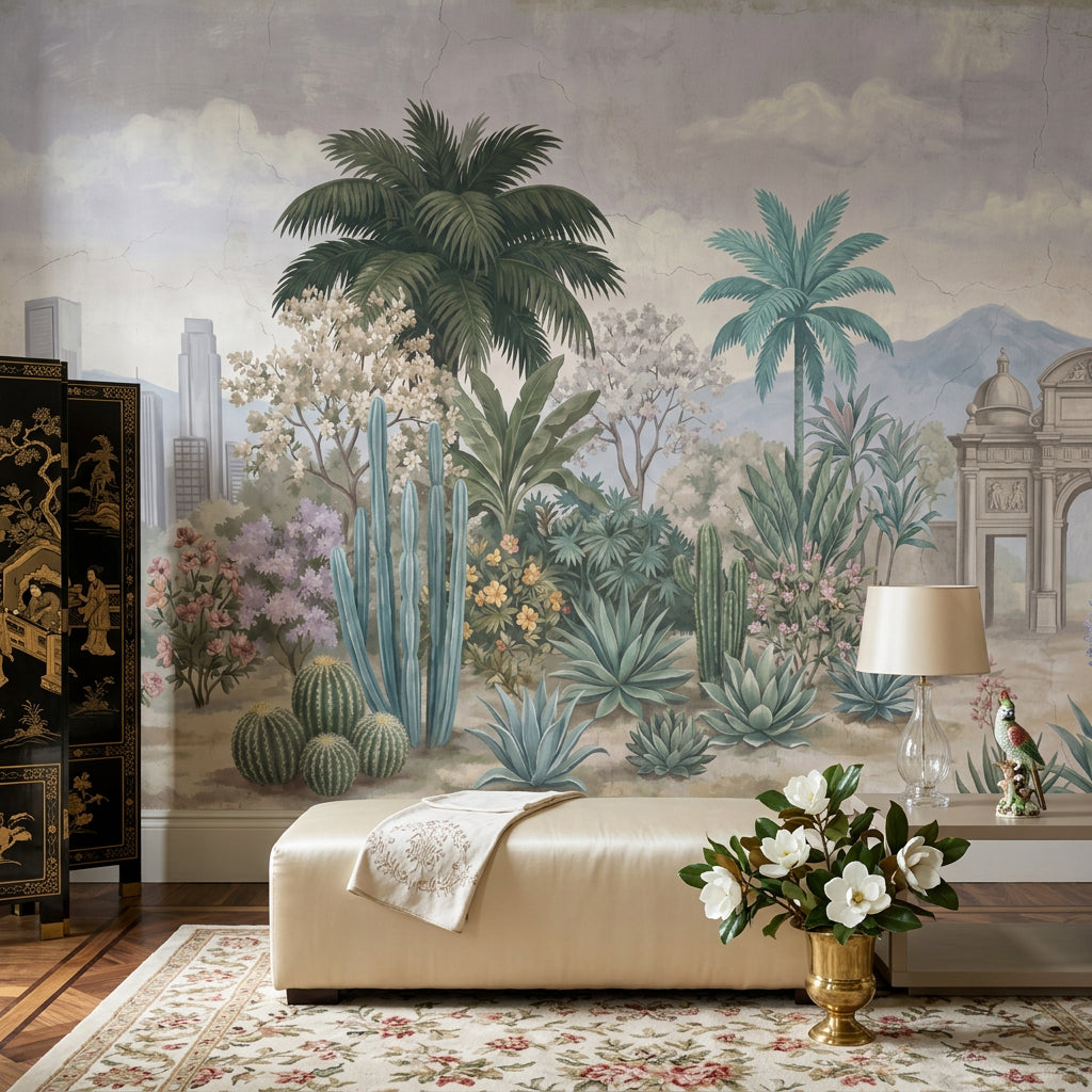 Cloudy Sky Wallpaper Overcast Removable Stormy Wall Decor