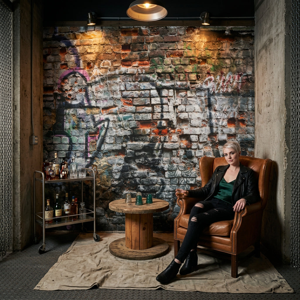 Brick Wall Wallpaper Exposed Brick Urban Brick Wall Mural