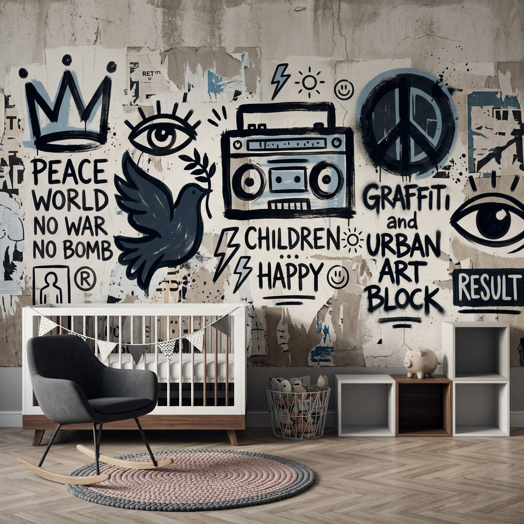Posters Wallpaper Collage Removable Street Art Wall Decor