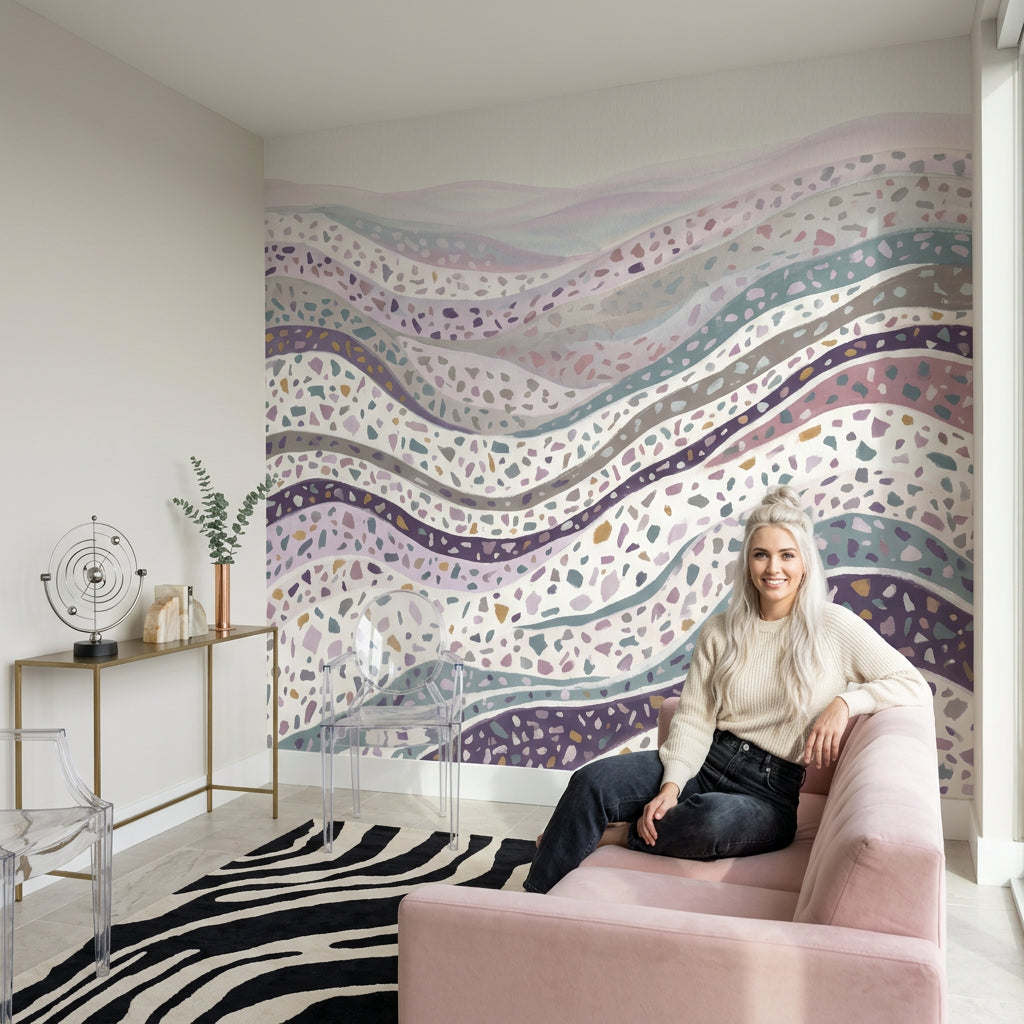 Paper Texture Wallpaper Textured Watercolor Removable Wall Decor