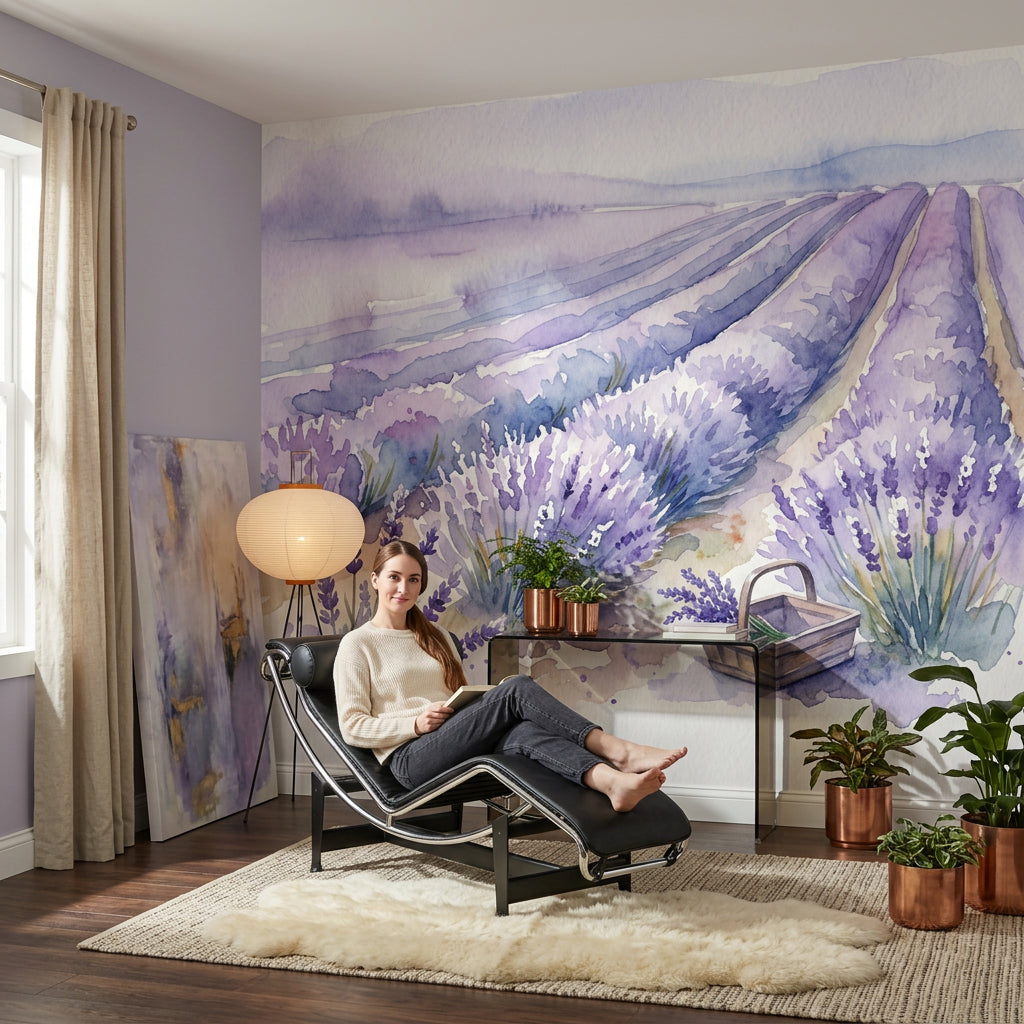 Paper Texture Wallpaper Muted Green Removable Wall Decor