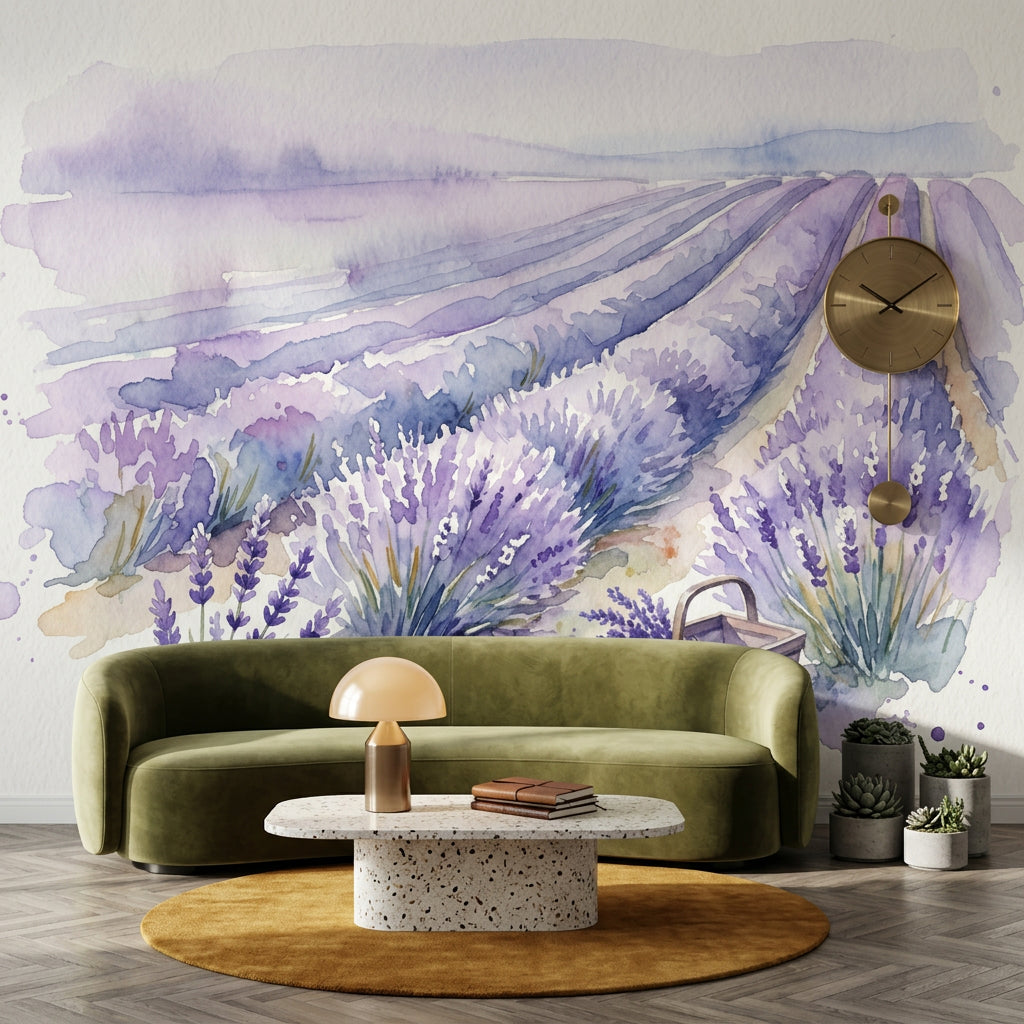 Paper Texture Wallpaper Muted Green Removable Wall Decor