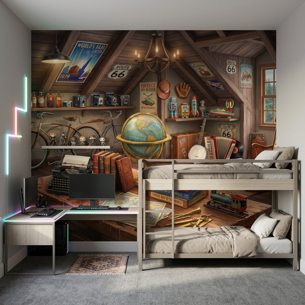 World Map Wallpaper Posters Removable Walls Wall Decor
