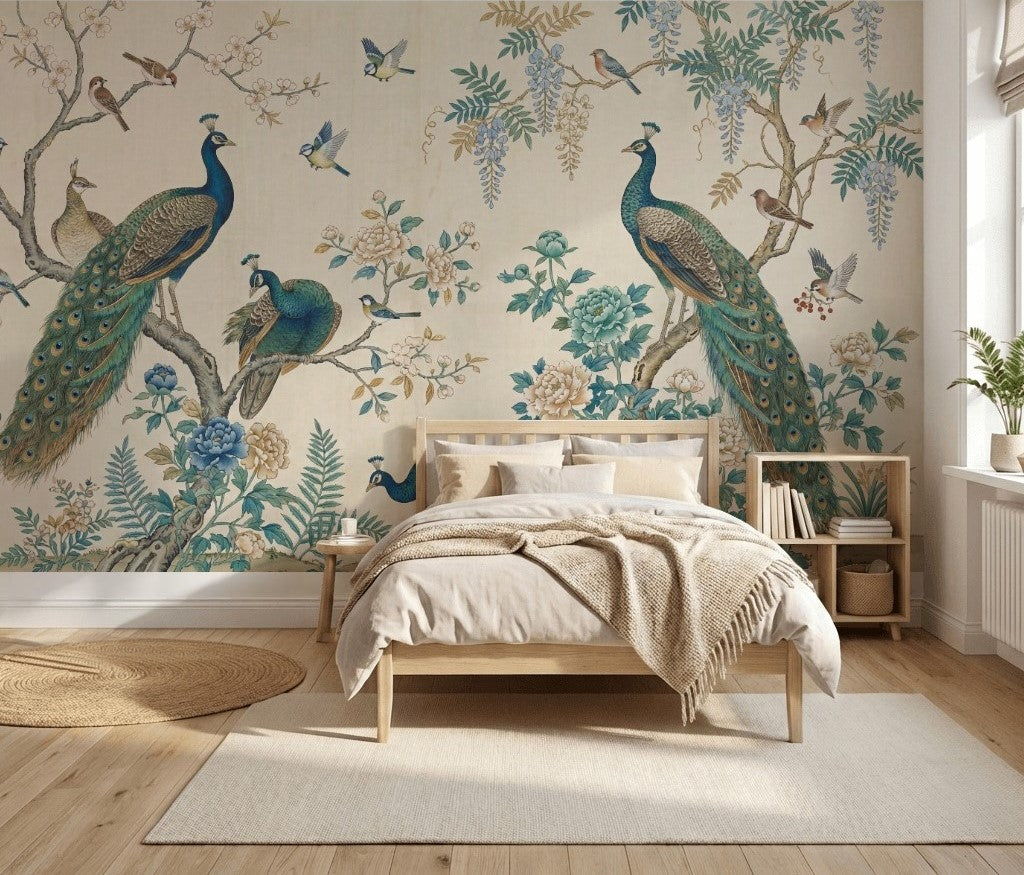 Paper Texture Wallpaper Muted Green Paper Texture Wall Mural