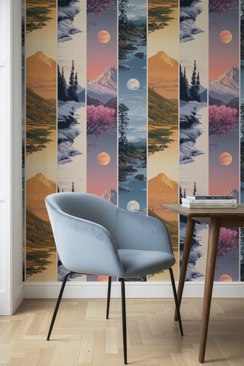 Pink Cherry Wallpaper Cherry Pink Decorative Mural