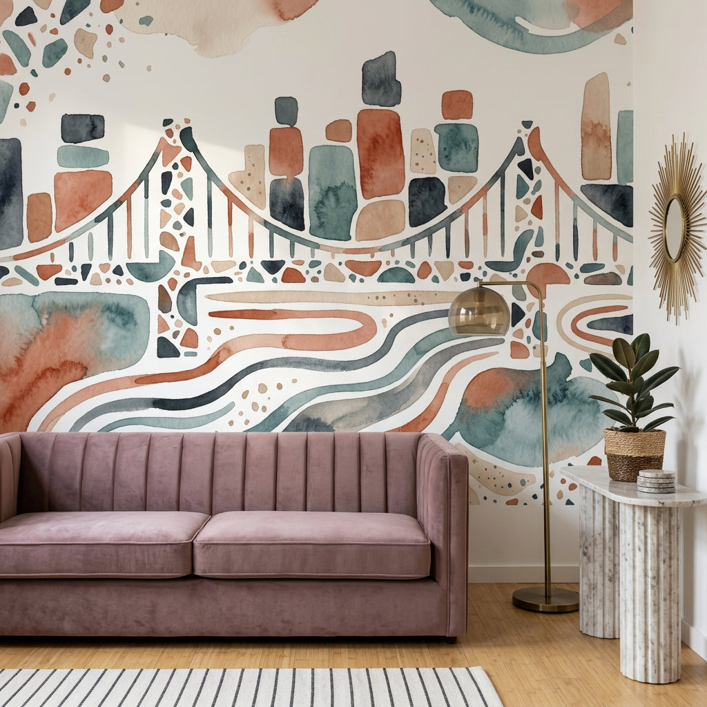 White Background Wallpaper Minimal Removable Neutral Wall Decor