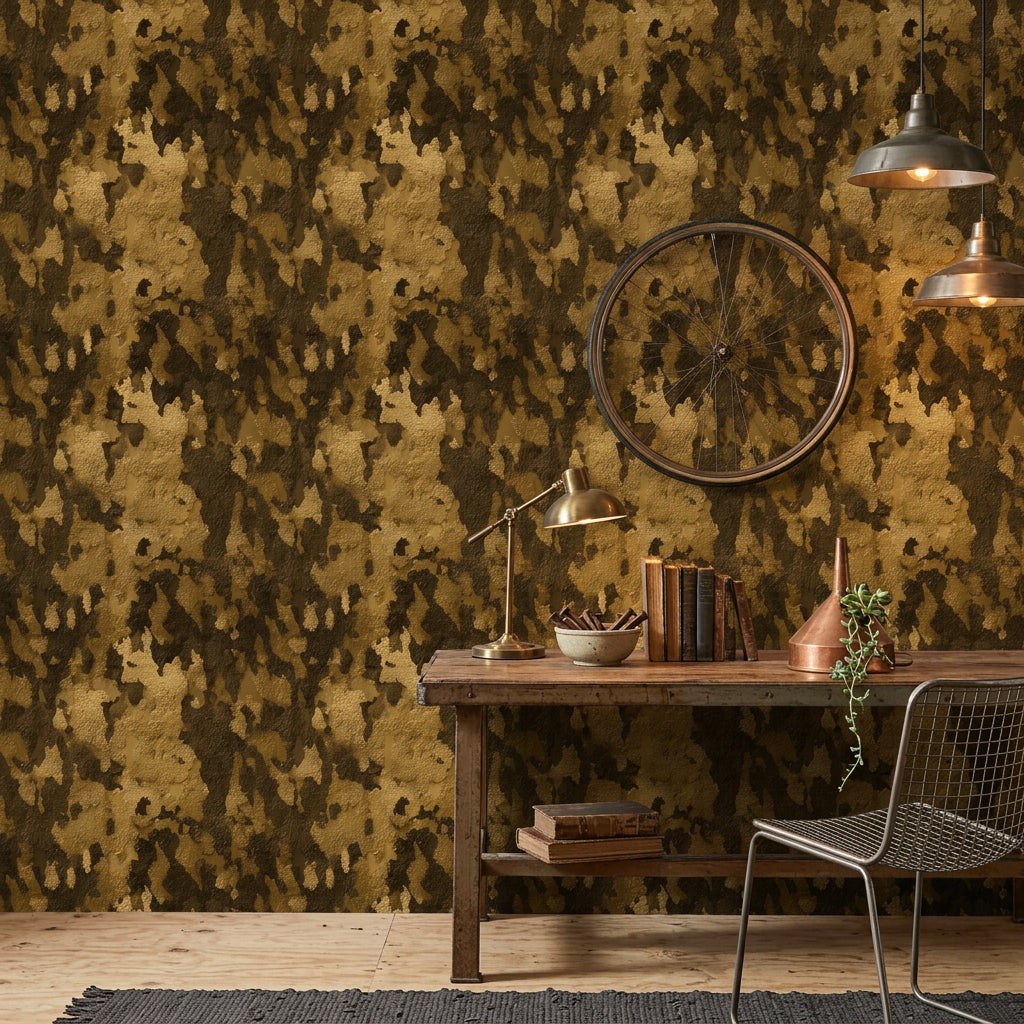 Abstract Texture Wallpaper Distressed Plaster Removable Peeling Paint Wall Decor