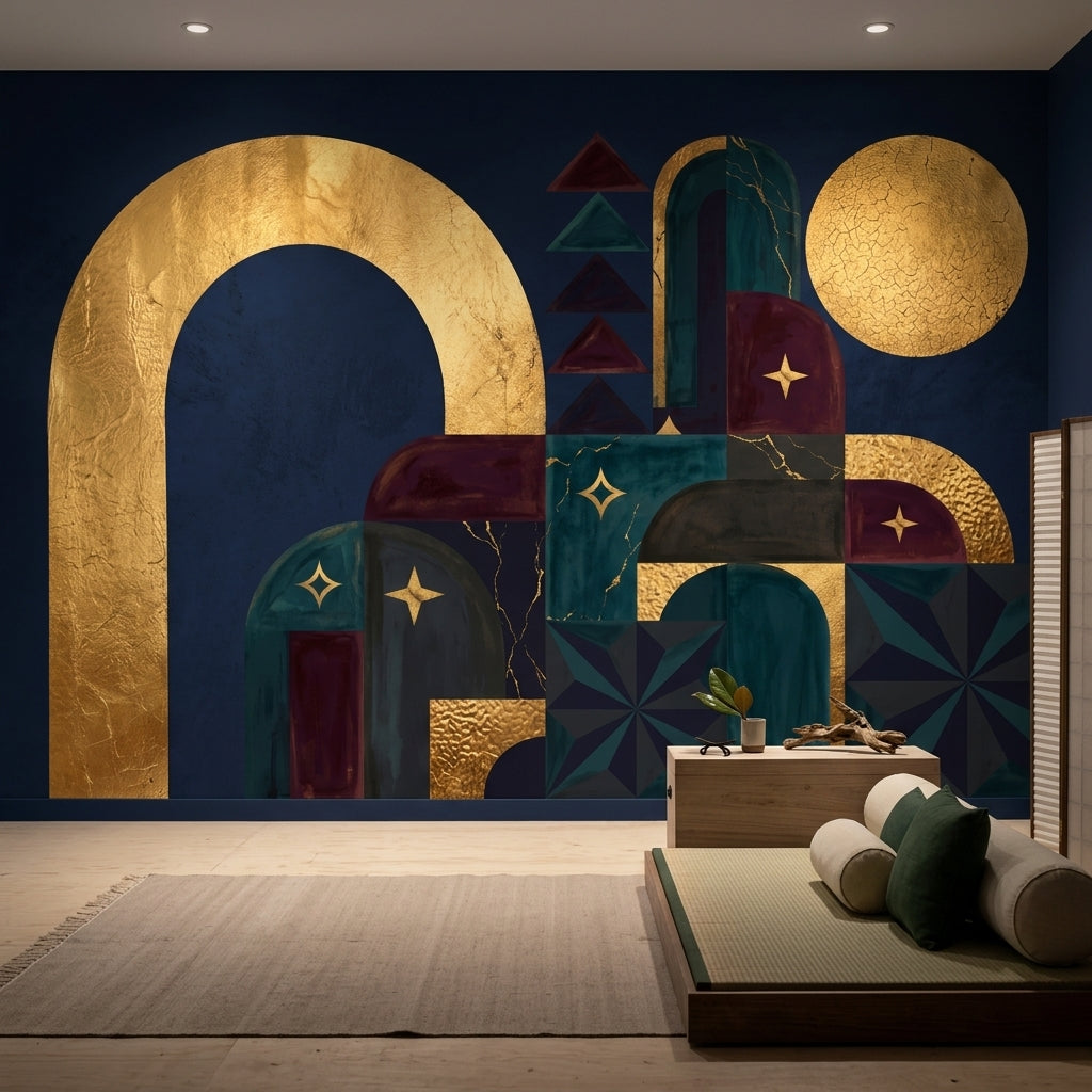 Art Deco Arches Wallpaper Deco Arches Removable Arch Wall Decor