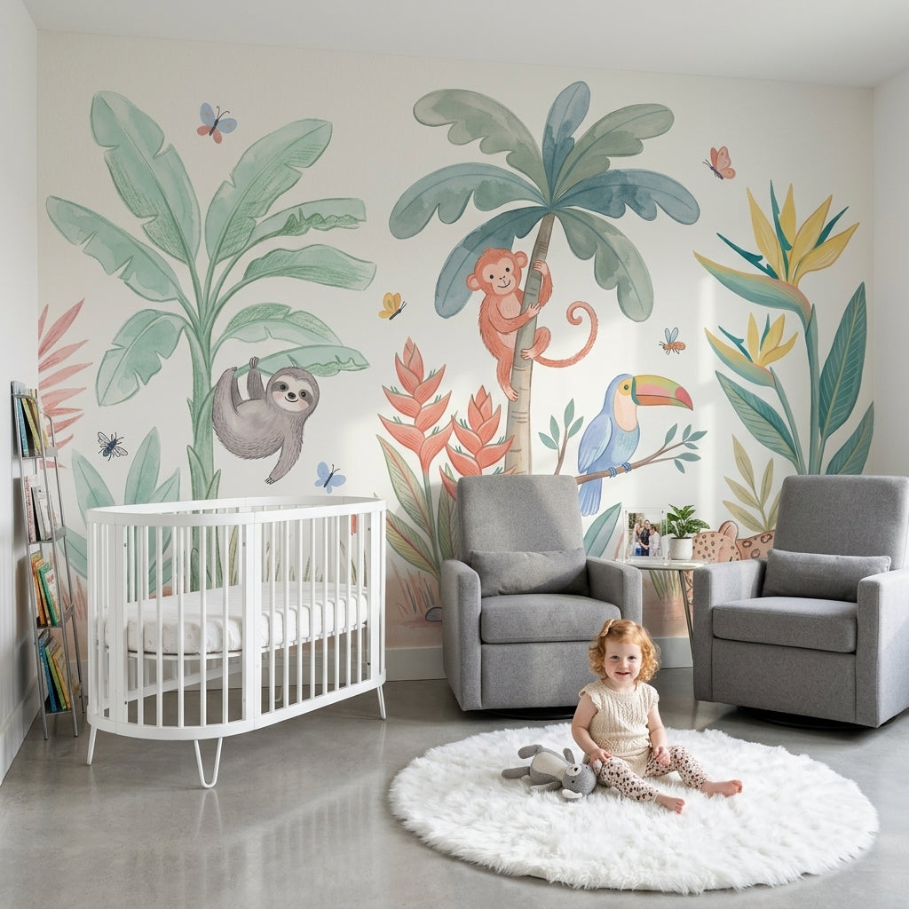 White Background Wallpaper Ivory Removable Cream Wall Decor