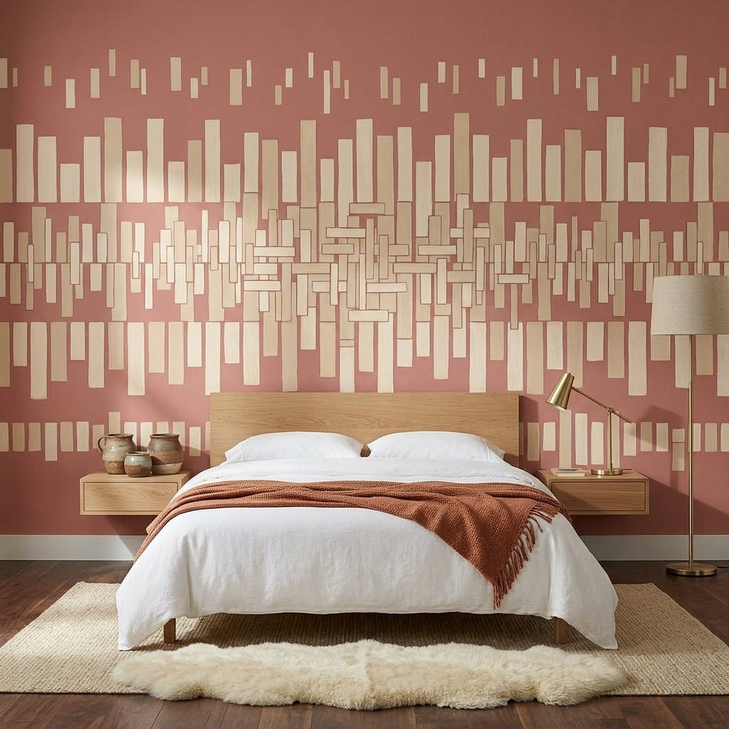 Mid Century Modern Wallpaper Modernist Retro Wall Mural