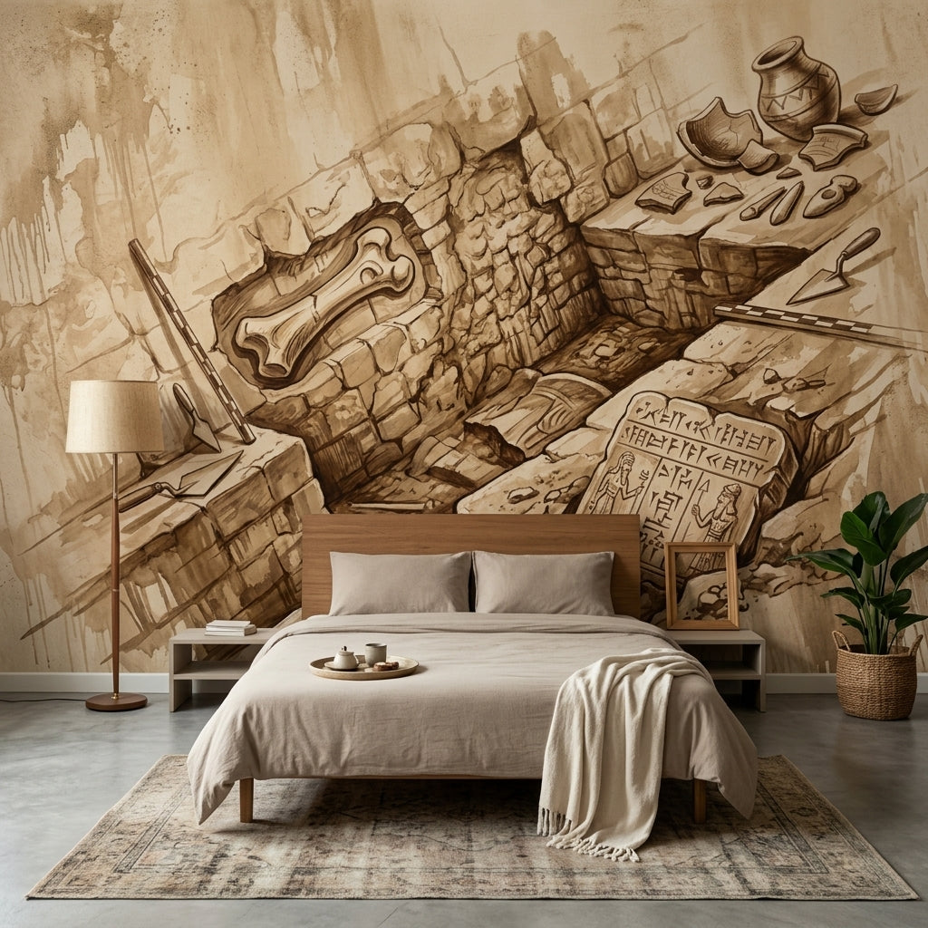 Walls Wallpaper Stone Vintage Wall Mural