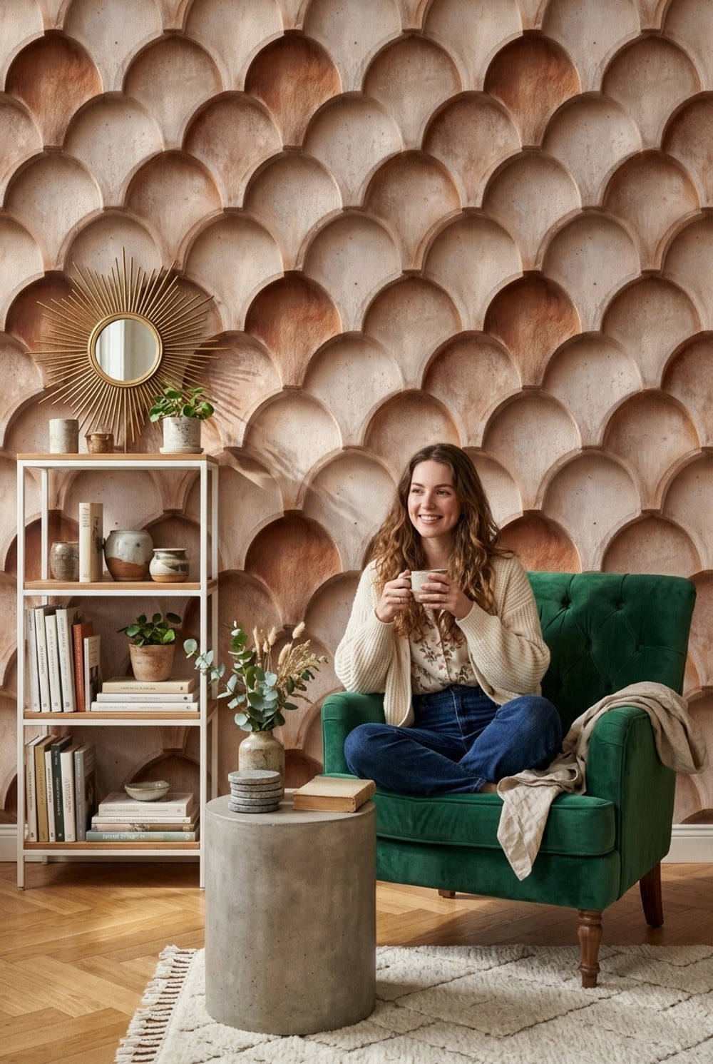Walls Wallpaper Interior Textured Decorative Mural