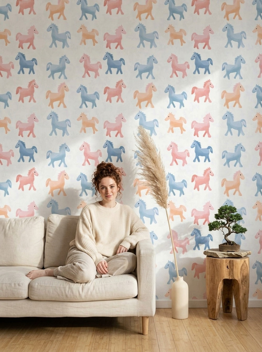 White Background Wallpaper Watercolor Texture White Background Decorative Mural