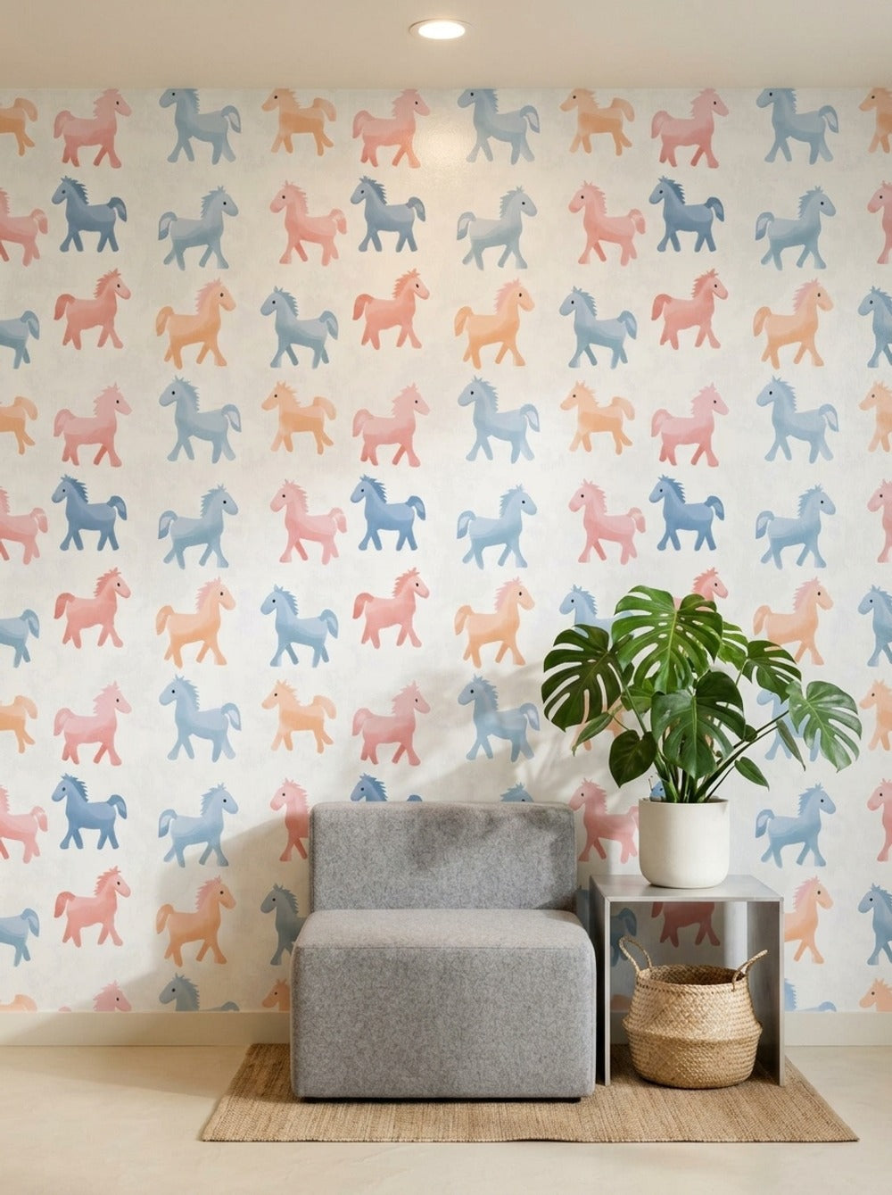 White Background Wallpaper Watercolor Texture White Background Decorative Mural