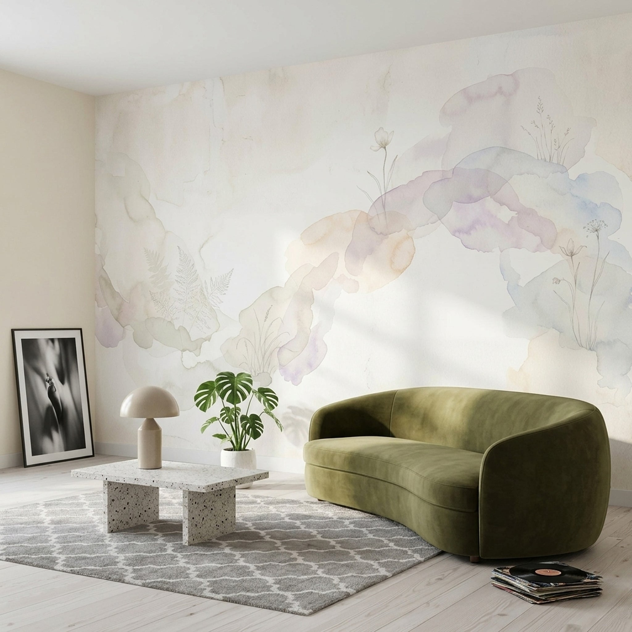 Paper Texture Wallpaper Textured Neutral Removable Wall Decor
