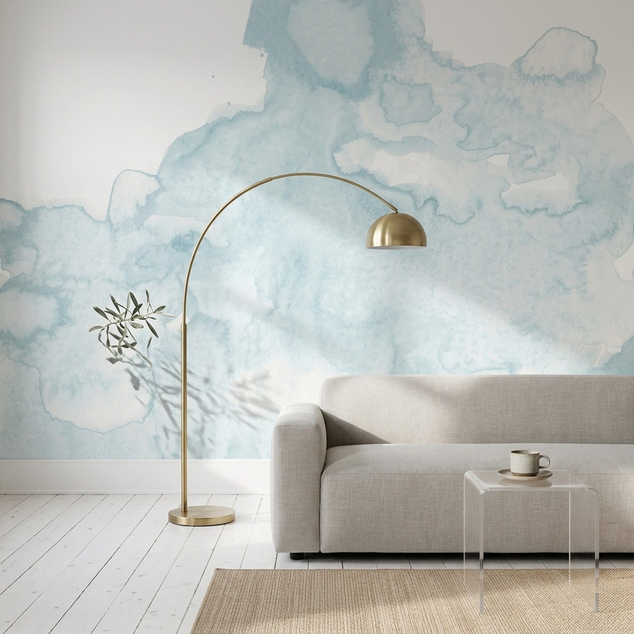 White Background Wallpaper Bright Background Bright Background Wall Mural