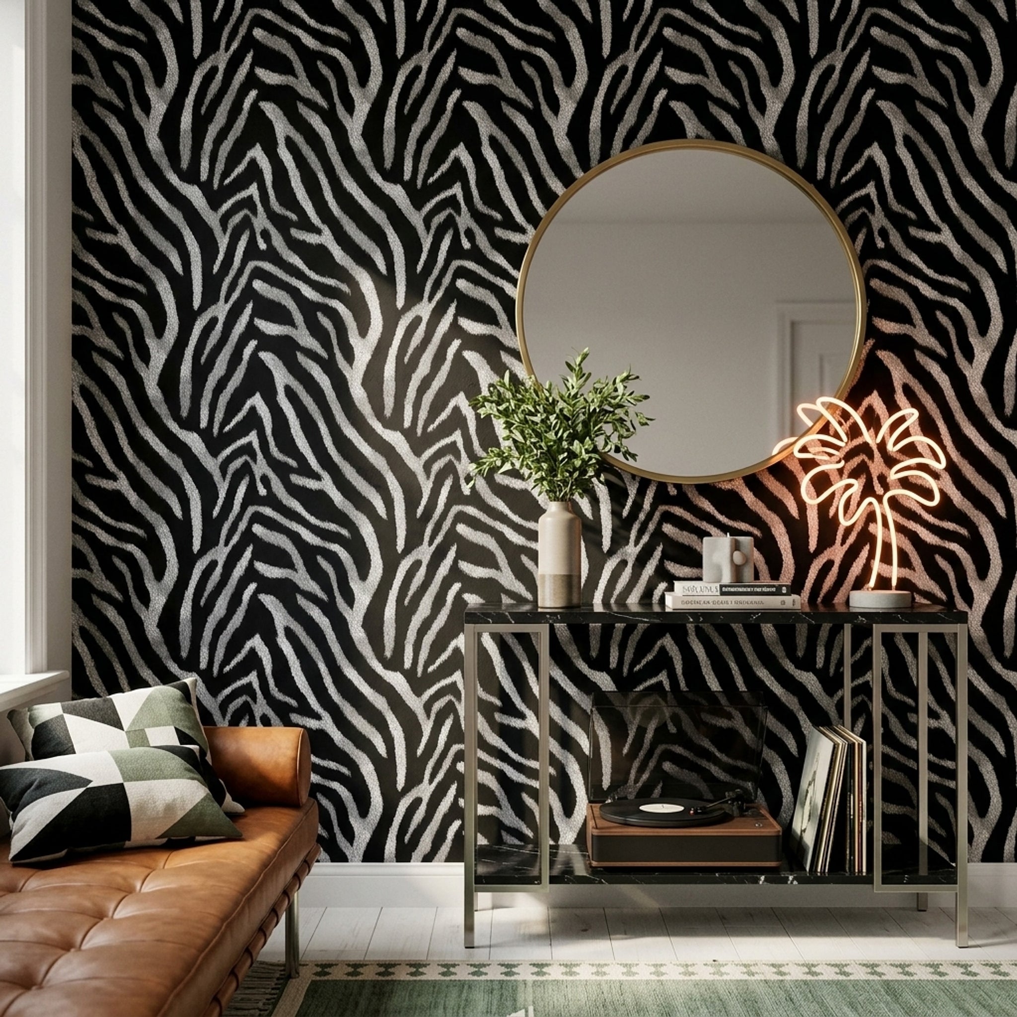Abstract Pattern Wallpaper Graphic Print Modern Decorative Mural
